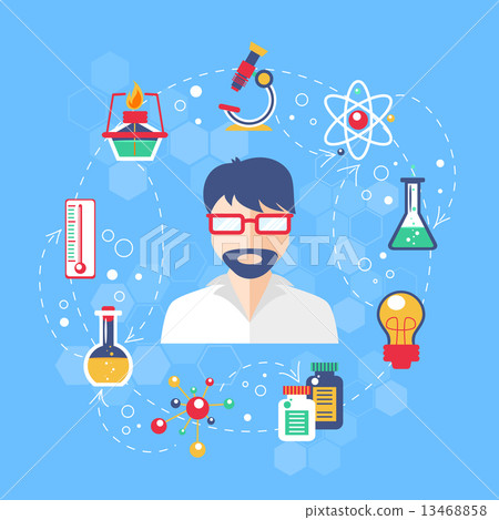 Chemistry concept illustration 13468858