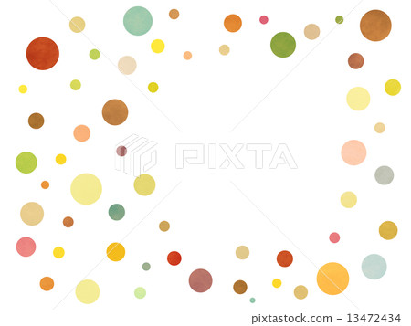 Colorful polka dots background 13472434