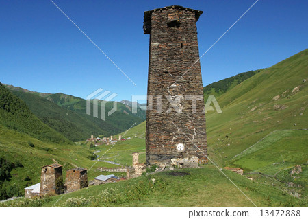 Ushguli, Georgia, Europe Ushguli, Georgia, Europe 13472888