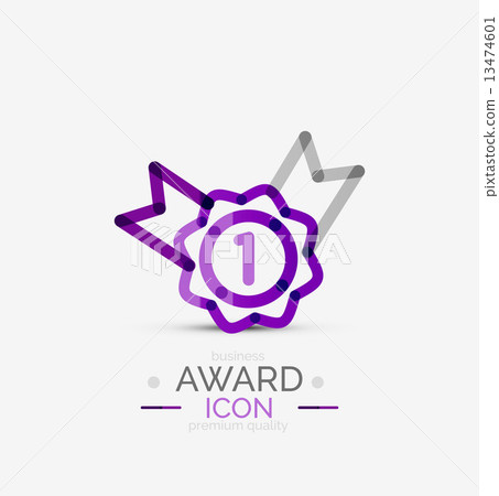 Award icon, logo. Award icon, logo. 13474601