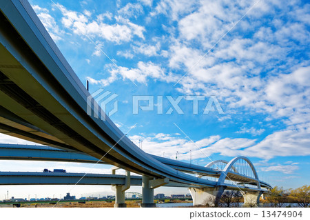 Jiangbei Junction and Goshiki Sakura Ohashi 13474904