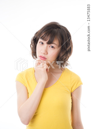 Yellow T-shirt women 13475883