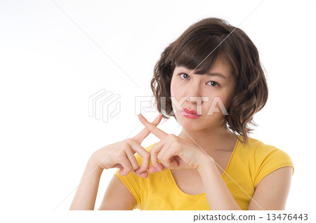 黃色T卹女 13476443