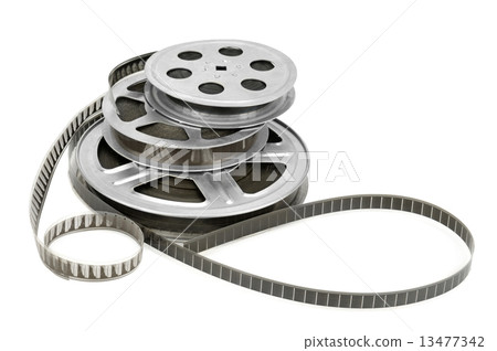 film strip isolated on white background 13477342