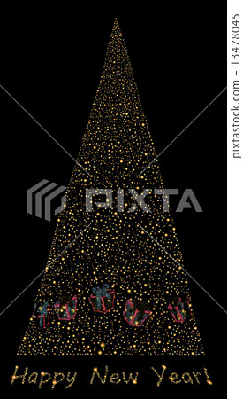 Light christmas tree 13478045