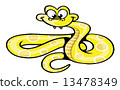 snake cute cartoon 13478349