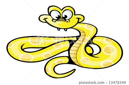 snake cute cartoon 13478349