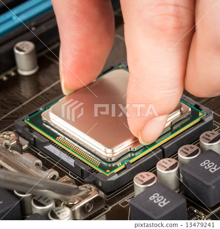 Modern processor and motherboard Modern processor and motherboard 13479241