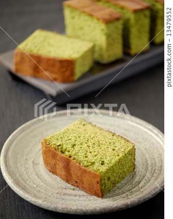 Matcha Castella Cut Version Matcha Castella Cut Version 13479552