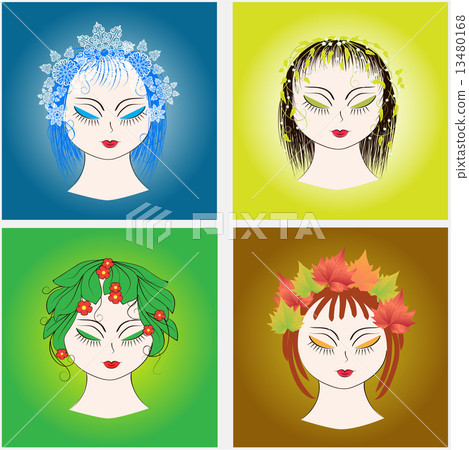 4 Seasons vector illustration 4 Seasons vector illustration 13480168