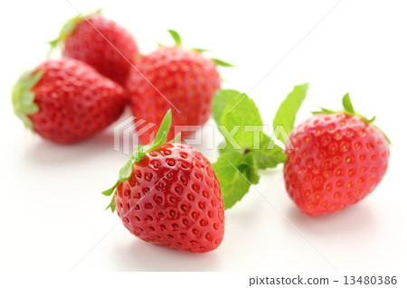 Strawberry and mint 13480386
