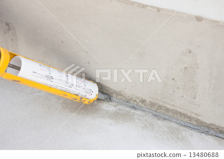 Caution Work for Wooden Housing Foundation Construction Moisture Proof Caution Work for Wooden Housing Foundation Construction Moisture Proof 13480688