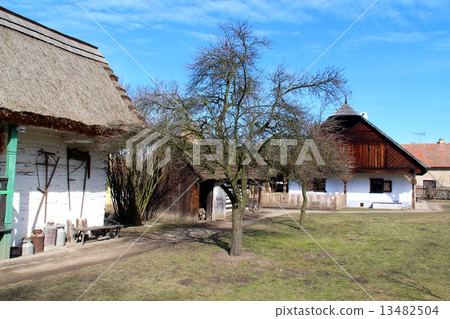 Old village houses 13482504