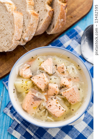 Fish soup in a bowl Fish soup in a bowl 13482595