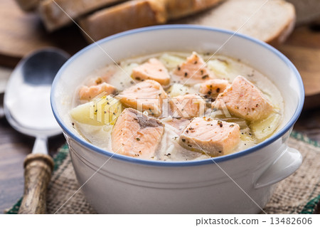 Fish soup in a bowl Fish soup in a bowl 13482606