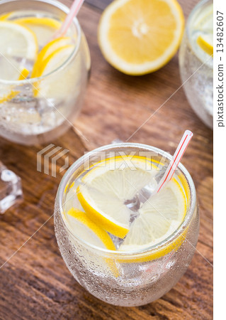 Cold fresh lemonade 13482607