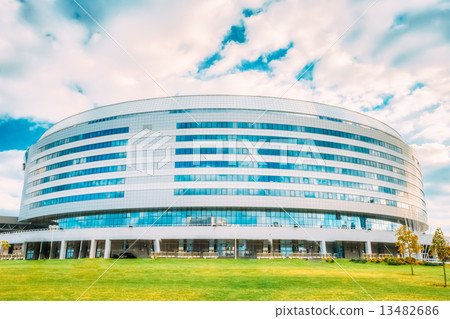 Minsk Arena In Belarus. Ice Hockey Stadium. Venue For 2014 World 13482686