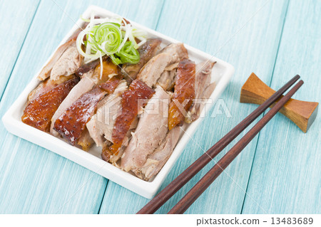 Peking Duck - Chinese roast crispy duck  13483689