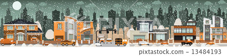 City life (Winter) 13484193