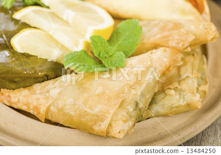 Arab Snacks - Sarma, borek and fatayer.  13484250