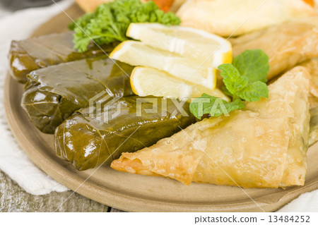 Arab Snacks - Sarma, borek and fatayer.  13484252