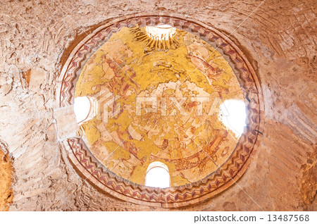 World Heritage Mural painting of Amura Castle (Jordan) World Heritage Mural painting of Amura Castle (Jordan) 13487568