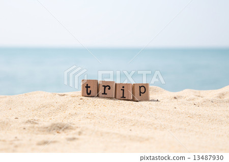 Trip ideas and travel beach 13487930