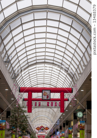New Year's Arcade Street · Sendai Chris Road Shopping District New Year's Arcade Street · Sendai Chris Road Shopping District 13488379