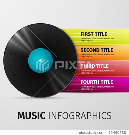 music infographics 13490788