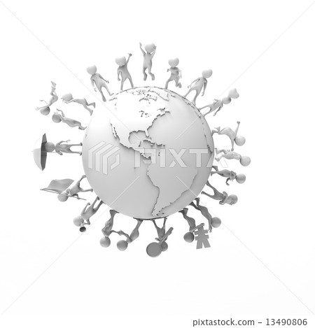 Earth and people 13490806