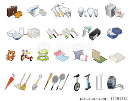 Separate garbage collection (incombustible garbage) 13491581