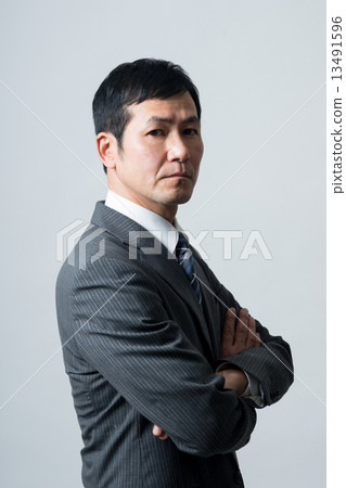 Middle businessman Middle businessman 13491596