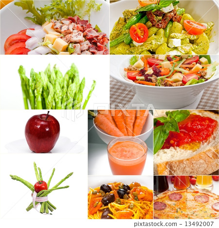healthy Vegetarian vegan food collage healthy Vegetarian vegan food collage 13492007