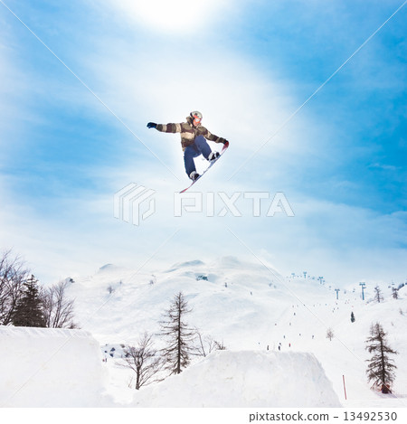 Free style snowboarder Free style snowboarder 13492530