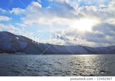 Lake Towada in winter Lake Towada in winter 13492907