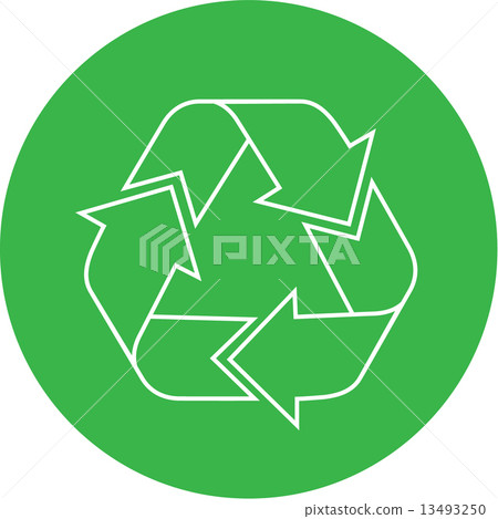 Vector recycle icon Vector recycle icon 13493250