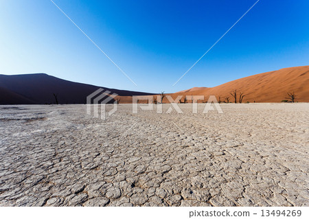 Sossusvlei beautiful landscape of death valley, namibia Sossusvlei beautiful landscape of death valley, namibia 13494269