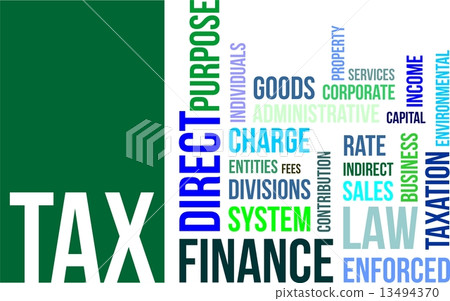 word cloud - tax 13494370