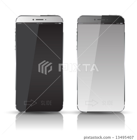Smartphone mockup set Smartphone mockup set 13495407