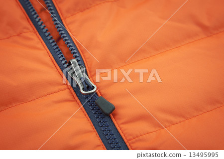 Orange canvas with ziplock background 13495995