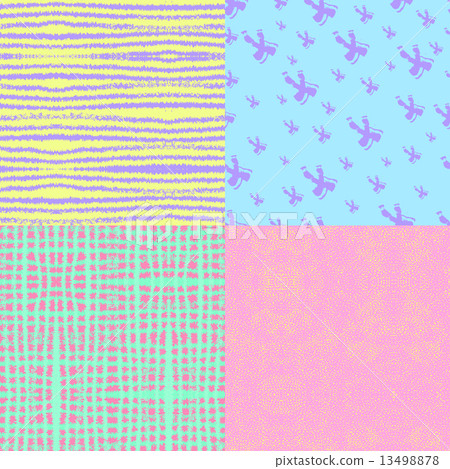 Hipster seamless pattern - Stock Illustration [13498878] - PIXTA