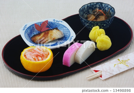 New Year dishes  13498898