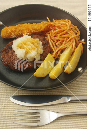 磨碎的漢堡牛排 磨碎的漢堡牛排 13499455