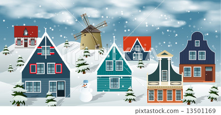 Winter landscape (Dutch countryside) Winter landscape (Dutch countryside) 13501169