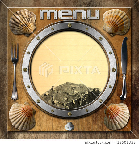 Seafood - Menu Template Seafood - Menu Template 13501333