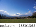 Mt. Fuji seen from Oshino Village 13501368