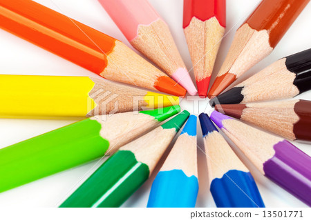 Multicolored pencils Multicolored pencils 13501771
