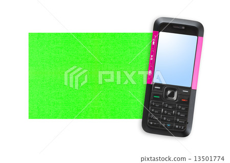 Mobile phone and note paper Mobile phone and note paper 13501774