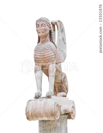 Statue in Delphi museum, Greece 13501976