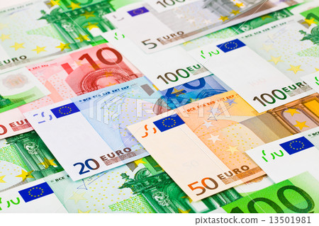 Euro money background 13501981